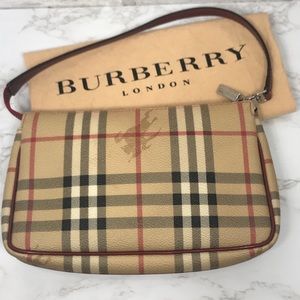 Burberry Haymarket Check Pochette